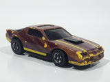 1990 Hot Wheels Color Changers Camaro Brown and Yellow Die Cast Toy Car Vehicle