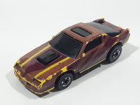 1990 Hot Wheels Color Changers Camaro Brown and Yellow Die Cast Toy Car Vehicle