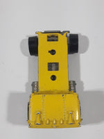 1981 Hot Wheels Semi Truck Yellow Die Cast Toy Car Vehicle