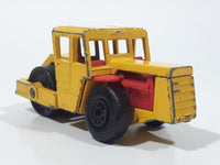 Vintage 1979 Lesney Matchbox No. 72 Bomag Road Roller Yellow Die Cast Toy Car Construction Vehicle