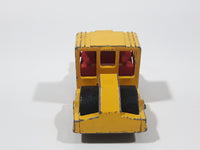 Vintage 1979 Lesney Matchbox No. 72 Bomag Road Roller Yellow Die Cast Toy Car Construction Vehicle