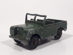 Vintage 1959 to 1965 Lesney No. 12 Land Rover Series II Dark Army Green Die Cast Toy Car Construction Vehicle