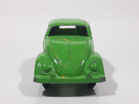Vintage Tootsie Toys Volkswagen Beetle Bug Green Die Cast Toy Car Vehicle