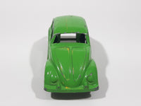Vintage Tootsie Toys Volkswagen Beetle Bug Green Die Cast Toy Car Vehicle