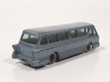 Vintage Lesney No. 40 Leyland Royal Tiger Coach Bus Metallic Light Blue Die Cast Toy Car Vehicle