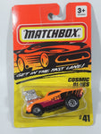 1995 Matchbox #41 Cosmic Blue Neon Orange Die Cast Toy Car Vehicle New in Package