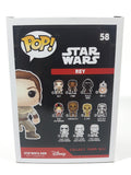 2015 Funko Pop! Star Wars The Force Awakens #58 Rey 4" Tall Vinyl Bobble-Head Toy Figure New in Box