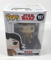 2017 Funko Pop! Star Wars The Last Jedi #197 Rose 4" Tall Vinyl Bobble-Head Toy Figure New in Box