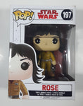 2017 Funko Pop! Star Wars The Last Jedi #197 Rose 4" Tall Vinyl Bobble-Head Toy Figure New in Box