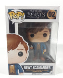 Funko Pop! Fantastic Beasts #02 Newt Scamander 4" Tall Vinyl Toy Figure New in Box