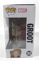 Funko Pop! Marvel Guardians Of The Galaxy Vol. 2 #202 Groot 4" Tall Vinyl Bobble-Head Toy Figure New in Box