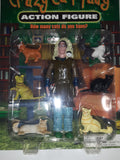 2009 Accoutrements Crazy Cat Lady 'How many cats do you have?" 5 1/2" Tall Toy Action Figure with Six Cats New in Package