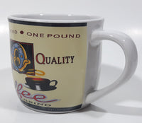 New Creative Tableware The Best Choice Constant Quality Coffee Medium Grind 3 1/2" Tall Ceramic Coffee Mug Cup