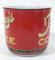 New Creative Tableware The Best Choice Tommy's Brand Coffee 3 1/2" Tall Ceramic Coffee Mug Cup