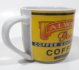 New Creative Tableware The Best Choice Always Good Coffee 3 1/2" Tall Ceramic Coffee Mug Cup