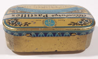 Vintage Allen & Hanbury's Ltd Allenburys London Pastilles Made From Glycerine & Blackcurrants Tin Metal Hinged Container