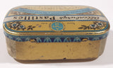 Vintage Allen & Hanbury's Ltd Allenburys London Pastilles Made From Glycerine & Blackcurrants Tin Metal Hinged Container