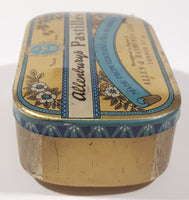 Vintage Allen & Hanbury's Ltd Allenburys London Pastilles Made From Glycerine & Blackcurrants Tin Metal Hinged Container