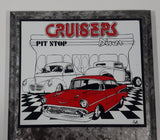 July 20th, 1997 Cruiser's Best Cruiser at Mission Summer Agrifair 'Cruisers Pit Stop Diner' Bell Mission, B.C. 7" x 9" Wood Dashboard Trophy Award Plaque