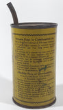 Vintage Coleman Measuring Can for Instant Lightning Irons 5 1/4" Tall Yellow Metal Pourer