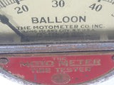 Antique 1924 The Motometer Co. Inc The Moto Meter Tire Tester Balloon Tire Pressure Gauge Long Island City, N.Y. U.S.A.