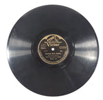 Vintage His Master's Voice Victor #20131 "Kilima Waltz" "Hawaiian Waltz Medley" Frank Ferera-John K. Paaluki 78 RPM 10" Vinyl Record