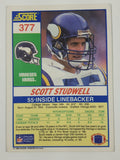 1990 Score NFL Football Cards (Individual)