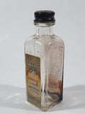 Vintage Blue Ribbon Artificial Strawberry Flavor Glass Bottle 2 Fl oz.
