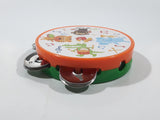 Zoo Animal Themed Tambourine 4 1/2" Musical Instrument Noisemaker Toy