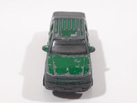 2002 Matchbox Rescue Rookies Chevrolet Avalanche Green 1:75 Scale Die Cast Toy Car Vehicle