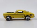 2008 Matchbox '68 Ford Mustang Cobra Jet Yellow Die Cast Toy Muscle Car Vehicle