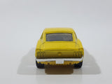 2008 Matchbox '68 Ford Mustang Cobra Jet Yellow Die Cast Toy Muscle Car Vehicle