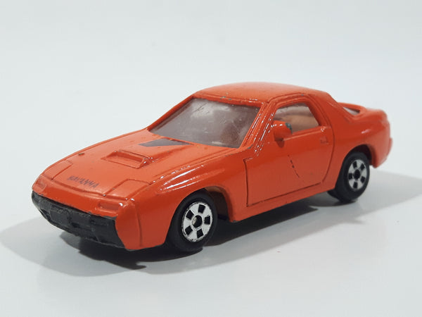Vintage Speedline Mazda RX-7 Orange Die Cast Toy Car Vehicle
