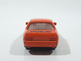 Vintage Speedline Mazda RX-7 Orange Die Cast Toy Car Vehicle