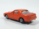 Vintage Speedline Mazda RX-7 Orange Die Cast Toy Car Vehicle