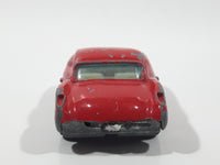 Yatming No. 1079 1957 Chevrolet Corvette Red Die Cast Toy Car Vehicle with Opening Doors (Missing windshield Pillars)