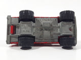 Vintage Majorette No. 236 4x4 Cherokee Mad Bull Red 1:64 Scale Die Cast Toy Car SUV Vehicle with Opening Tail Gate