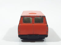 Vintage Yatming No. 1501 Ford Econoline E-150 Van Orange Die Cast Toy Car Vehicle