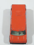 Vintage Yatming No. 1501 Ford Econoline E-150 Van Orange Die Cast Toy Car Vehicle