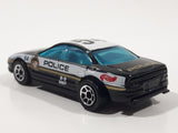 1997 Hot Wheels '93 Warner Oldsmobile Aurora Black and White #54 Police Cop K-9 Unit Cruiser Die Cast Toy Car Vehicle 7SP