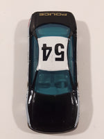 1997 Hot Wheels '93 Warner Oldsmobile Aurora Black and White #54 Police Cop K-9 Unit Cruiser Die Cast Toy Car Vehicle 7SP