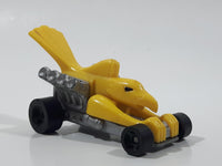 1994 McDonald's Hot Wheels Bold Eagle Yellow Die Cast Toy Car Vehicle