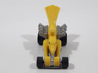 1994 McDonald's Hot Wheels Bold Eagle Yellow Die Cast Toy Car Vehicle