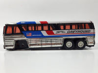 Vintage 1979 Buddy L 4950 Americruiser Greyhound Bus Pressed Steel Toy Car Vehicle Missing Front Wheels