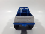 Vintage Buddy L Tow Truck AAA Emergency Service White and Blue Pressed Steel and Plastic Toy Car Vehicle Made in Macau