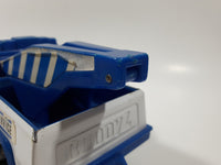 Vintage Buddy L Tow Truck AAA Emergency Service White and Blue Pressed Steel and Plastic Toy Car Vehicle Made in Macau