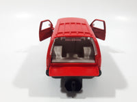 Tootsie Toy Hard Body 1996 Chevy Tahoe Red 1/32 Scale Die Cast Toy Car Vehicle with Opening Doors and Tail Gate