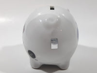 Vancouver Canucks NHL Ice Hockey White Ceramic Piggy Coin Bank Official NHL Product