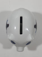 Vancouver Canucks NHL Ice Hockey White Ceramic Piggy Coin Bank Official NHL Product