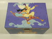 Schmid The Walt Disney Company Aladdin Hand Painted Windup Music Box Plays "A Whole New World"